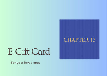 E - Gift Card - CHAPTER 13