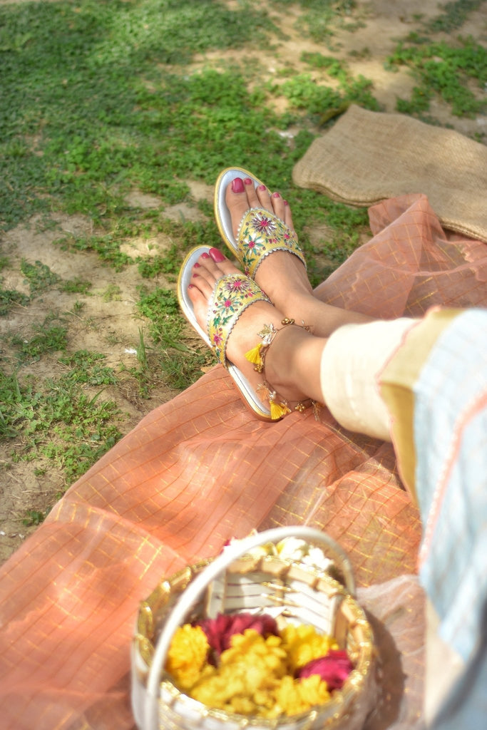 Embellished Chappals | Gulkaar - CHAPTER 13