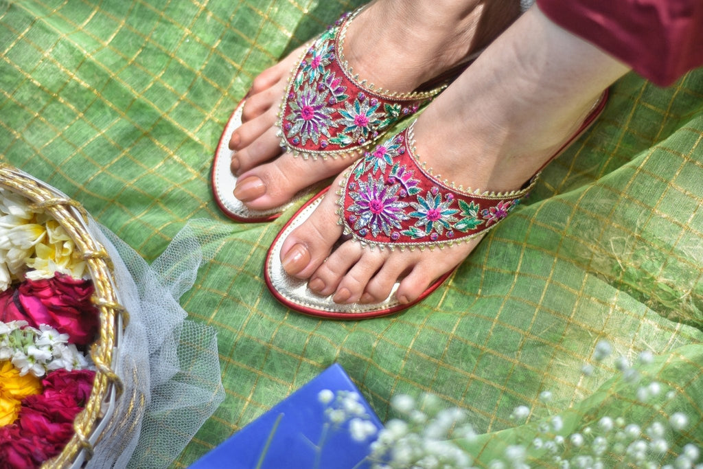 Embellished Chappals | Gulkaar - CHAPTER 13