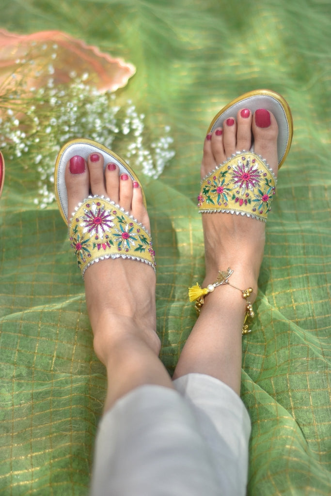 Embellished Chappals | Gulkaar - CHAPTER 13